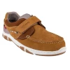 Couleur : Marron Chaussure Bateau Ulteam à Scratch par Botalo, Marron - 39