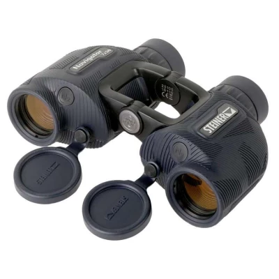 Jumelles marines Navigator 7x30 avec autofocus, �tanches 5 m, prismes flottants et optique haute d�finition par Steiner, Bleu fonc� - Steiner