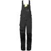 Couleur : Carbone / Black Salopette de quart doublée polaire Inshore par Bermudes, Carbone - Taille XS