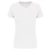 Couleur : Blanc Tee-shirt technique manches courtes Femme 140 g par Proact, Blanc - Taille XS