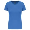 Couleur : Bleu Tee-shirt technique manches courtes Femme 140 g par Proact, Bleu - Taille XS