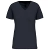 Lot de 5 tee-shirts Femme en coton bio 145 g par Kariban, Marine - Taille XS