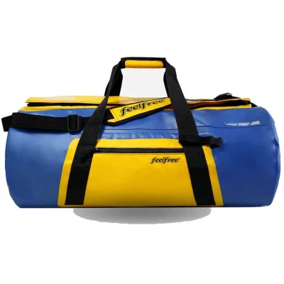 Sac �tanche New Clipper par FeelFree, Bleu/Jaune - 80L - FeelFree