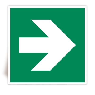 E005 - Flèche de direction avec un angle de 45° - FlashTide